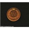 Image 2 : 1879 1C PR64 Red, Questionable Color, Uncertified. An exquisitely struck proof Cent that has alterna