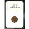 Image 1 : 1883 1C PR65 Red and Brown NGC. Pinkish-red in sheen, the mostly lustrous surfaces display minimal m