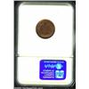 Image 2 : 1883 1C PR65 Red and Brown NGC. Pinkish-red in sheen, the mostly lustrous surfaces display minimal m
