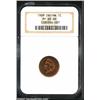 Image 1 : 1909 1C PR65 Red NGC. A beautiful Gem proof with rich cherry-red color over each side. Important not