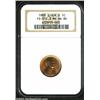 Image 1 : 1909-S 1C S Over Horizontal S MS66 Red NGC. Splendid orange accents give this impeccably preserved f