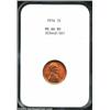 Image 1 : 1914 1C MS66 Red NGC. A bold, bright coin, with a sharp strike and satiny-smooth, orange-red surface