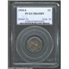 Image 1 : 1920-S 1C MS65 Brown PCGS. The borders are not fully struck, but the glossy mahogany-brown surfaces.