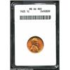 Image 1 : 1923 1C MS66 Red ANACS. With pinpoint striking definition and full orange-red luster, this smooth ex