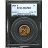 Image 1 : 1935-D 1C MS67 Red PCGS. Full and original in every regard from the exceptional strike to the rich,.