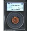 Image 1 : 1948-D 1C MS67 Red PCGS. A well struck Superb Gem with full red color and just a few tiny contact ma