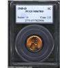 Image 1 : 1949-D 1C MS67 Red PCGS. Well struck with blazing orange-red color, this Superb Gem is nearly pristi
