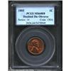 Image 1 : 1955/55 1C Doubled Die MS64 Red and Brown PCGS. Some lilac-brown patination interrupts the otherwise