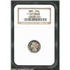 Image 1 : 1888 3CN PR65 Cameo NGC. A few wispy streaks of silver-gray patina endow each side. A razor-sharp Ge