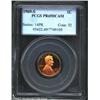 Image 1 : 1969-S 1C PR69 Deep Cameo PCGS. An impeccable golden-orange proof with heavily frosted central devic