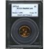Image 1 : 1972-S 1C PR69 Deep Cameo PCGS. Bright orange color is occasionally interrupted by splashes of darke