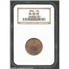1866 2C MS65 Red and Brown NGC. This lot offers a mostly lustrous, pinkish-orange example whose surf