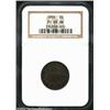 1866 2C PR65 Brown NGC. Fully struck with rich, dark chocolate brown color that lightens a bit at th