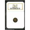 1861 3CS MS66 NGC. Sharply struck with deep multicolored toning on both sides, and seemingly pristin
