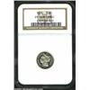 Image 1 : 1876 3CN PR66 Cameo NGC. Lovely silver on dark-gray contrast is seen on the frosty and highly reflec
