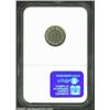Image 2 : 1877 3CN PR64 NGC. Crisply impressed with pastel obverse tinting and flickers of tan iridescence ove