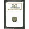 Image 1 : 1878 3CN PR64 NGC. All 1878 Three Cent Nickels are proofs, the present representative displaying ess