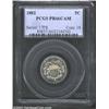 Image 1 : 1882 5C PR66 Cameo PCGS. A sharply struck and essentially untoned Gem with good contrast and attract