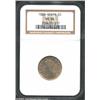 Image 1 : 1883 5C With Cents MS66 NGC. Fully lustrous with bright cartwheel effects and virtually no contact m