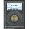 Image 1 : 1893 5C MS65 PCGS. A little uneven in strike, yet still uncommonly well produced for the type, the s