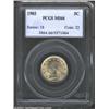 Image 1 : 1903 5C MS66 PCGS. A bold striking for this centenary issue, with a uniform satiny luster that is ex