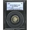 Image 1 : 1883 5C No Cents PR67 Cameo PCGS. While it may be a commonplace to call No Cents Nickels "common," i