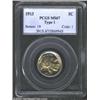 Image 1 : 1913 5C Type One MS67 PCGS. Deeply lustrous with uncannily sharp features beneath concentric shades.