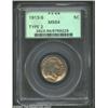 Image 1 : 1913-S 5C Type Two MS64 PCGS. Off center swirls of near-brilliance are seen around the centers with.