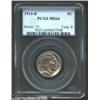 Image 1 : 1914-D 5C MS64 PCGS. A lustrous near-Gem with a good strike and a hint of honey-gold color. The Indi