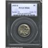 Image 1 : 1915-S 5C MS66 PCGS. Another, and even finer Gem quality 1915-S Buffalo, both sides are overall shar