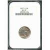 Image 1 : 1917-S 5C MS65 NGC. The '17-S is a challenging Buffalo Nickel to locate as a sharply struck Gem. Cri