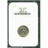 Image 3 : 1917-S 5C MS65 NGC. The '17-S is a challenging Buffalo Nickel to locate as a sharply struck Gem. Cri