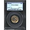 Image 1 : 1924-D 5C MS65 PCGS. Delicate steel-gray patina over satiny surfaces that, while solidly Gem quality