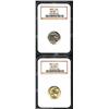 Image 1 : 1937 5C MS67 NGC, outstanding strike and luster qualities enhanced by lilac accents; and a 1944-S MS