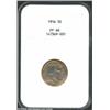 Image 1 : 1916 5C PR66 NGC. Both sides have rich orange and green-gold patina that gathers strength at the mar