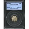 Image 1 : 1929-S 10C MS65 Full Bands PCGS. Rich, mottled, crimson and olive-russet toning decorates the periph