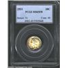 Image 1 : 1931 10C MS65 Full Bands PCGS. Bright and satiny, being framed on the obverse in mottled golden-viol
