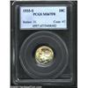 Image 1 : 1935-S 10C MS67 Full Bands PCGS. Satiny and uncommonly sharp for this lesser seen (in better Mint St
