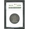 Image 1 : 1804 25C AG3 ANACS. B-1, R.4. Lavender and brown-gray patina. The lower reverse legends and a few of