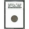 Image 1 : 1838-O/O 10C No Stars--Tooled, Cleaned--ANACS. XF Details, Net VF30. RPM-1. The previously punched m