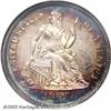 Image 1 : 1861 10C PR67 Cameo NGC. This is a mostly peripherally toned example, although the central obverse r