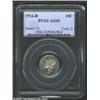 Image 1 : 1916-D 10C AG3 PCGS. The mintmark is clear, and most major design elements are still visible. This i