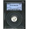 Image 1 : 1938-S 10C MS67 Full Bands PCGS. Brilliant throughout with semi-prooflike fields, the surfaces are d