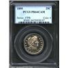 Image 1 : 1895 25C PR64 Cameo PCGS. Well struck and pristine, with strong cameo contrast between frosty device