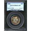 Image 1 : 1898 25C PR64 Cameo PCGS. A nicely contrasted specimen, with very strong eye appeal. Peripheral toni