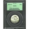 Image 1 : 1924-D 25C MS65 PCGS. Brilliant throughout with attractive, deep satiny mint luster. Approximately h