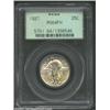 Image 1 : 1927 25C MS64 Full Head PCGS. Pale apple-green and lilac patina visits this nicely struck and impres