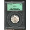 Image 1 : 1927-D 25C MS65 PCGS. Well struck with almost complete definition on Liberty's head. Each side is li