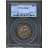 Image 1 : 1952-S 25C MS67 PCGS. A rich rainbow of colors cover the obverse of this well struck, exquisitely pr