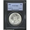 Image 1 : 1880 S$1 MS65 PCGS. A well preserved and lustrous Gem that is boldly struck aside from the curl abov